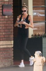 CHARLOTTE MCKINNEY Leaves Yoga Class in Santa Monica 01/25/2019