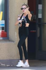 CHARLOTTE MCKINNEY Leaves Yoga Class in Santa Monica 01/25/2019