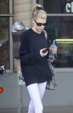 CHARLOTTE MCKINNEY Leaves Yoga Class in Santa Monica 01/29/2019