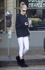CHARLOTTE MCKINNEY Leaves Yoga Class in Santa Monica 01/29/2019