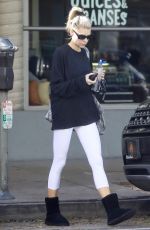 CHARLOTTE MCKINNEY Leaves Yoga Class in Santa Monica 01/29/2019