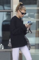 CHARLOTTE MCKINNEY Leaves Yoga Class in Santa Monica 01/29/2019