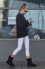 CHARLOTTE MCKINNEY Leaves Yoga Class in Santa Monica 01/29/2019