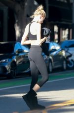 CHARLOTTE MCKINNEY Out Shopping in Los Angeles 01/23/2019