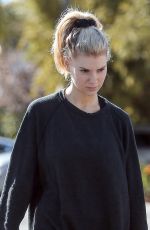 CHARLOTTE MCKINNEY Out Shopping in Los Angeles 01/23/2019