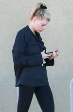 CHARLOTTE MCKINNEY Out Shopping in Los Angeles 01/23/2019