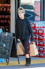 CHARLOTTE MCKINNEY Out Shopping in Los Angeles 01/23/2019