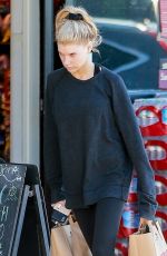 CHARLOTTE MCKINNEY Out Shopping in Los Angeles 01/23/2019