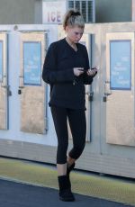 CHARLOTTE MCKINNEY Out Shopping in Los Angeles 01/23/2019