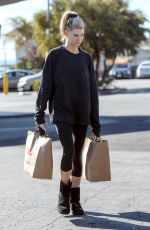 CHARLOTTE MCKINNEY Out Shopping in Los Angeles 01/23/2019