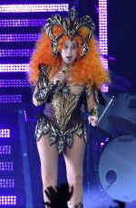 CHER Perfroms at a Concert in Florida 01/19/2019