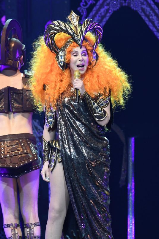 CHER Perfroms at a Concert in Florida 01/19/2019