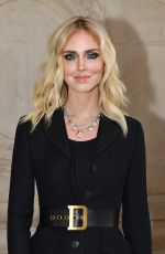 CHIARA FERRAGNI at Christian Dior Show at Paris Fashion Week 01/21/2019