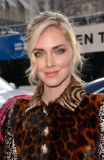 CHIARA FERRAGNI at Schiaparelli Haute Couture Fashion Show in Paris 01/21/2019