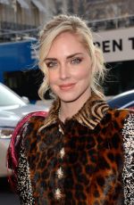 CHIARA FERRAGNI at Schiaparelli Haute Couture Fashion Show in Paris 01/21/2019