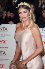 CHLOE SIMS at 2019 National Televison Awards in London 01/22/2019