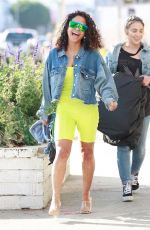 CHRIOSTINA MILIAN Out Shopping at Lole in Los Angeles 01/30/2019