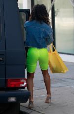 CHRIOSTINA MILIAN Out Shopping at Lole in Los Angeles 01/30/2019