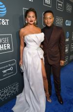 CHRISSY TEIGEN at 2019 Citics’ Choice Awards in Santa Monica 01/13/2019
