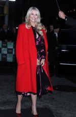 CHRISTIE BRINKLEY Arrives at Build Series in New York 01/29/2019