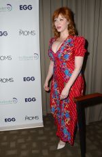CHRISTINA HENDRICKS at Moms Mamarazzi Event Velebrate Release of Egg in New York 01/25/2019