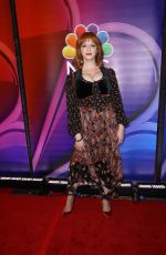 CHRISTINA HENDRICKS at NBC New York Mid Season Press Junket in New York 01/24/2019