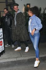 CHRISTINA MILIAN and Matt Pokora at Madeo in Los Angeles 01/18/2019