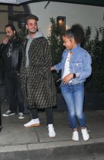 CHRISTINA MILIAN and Matt Pokora at Madeo in Los Angeles 01/18/2019