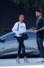 CHRISTINA MILIAN and Matt Pokora Leaves Marciano Art Foundation in Los Angeles 01/19/2019