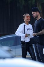 CHRISTINA MILIAN and Matt Pokora Leaves Marciano Art Foundation in Los Angeles 01/19/2019