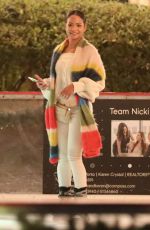 CHRISTINA MILIAN Out Ice Skating in Los Angeles 01/13/2019