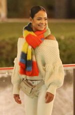 CHRISTINA MILIAN Out Ice Skating in Los Angeles 01/13/2019