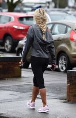 CHRISTINE MCGUINNESS Leaves Gym Session in Cheshire 01/12/2019