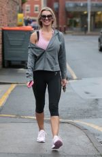 CHRISTINE MCGUINNESS Leaves Gym Session in Cheshire 01/12/2019
