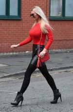 CHRISTINE MCGUINNESS Out and About in Manchester 01/08/2019