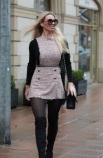 CHRISTINE MCGUINNESS Out in Wilmslow 01/19/2019