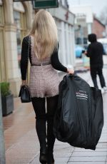 CHRISTINE MCGUINNESS Out in Wilmslow 01/19/2019