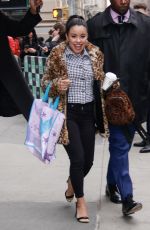 CIERRA RAMIREZ Arrives at Build Series in New York 01/29/2019