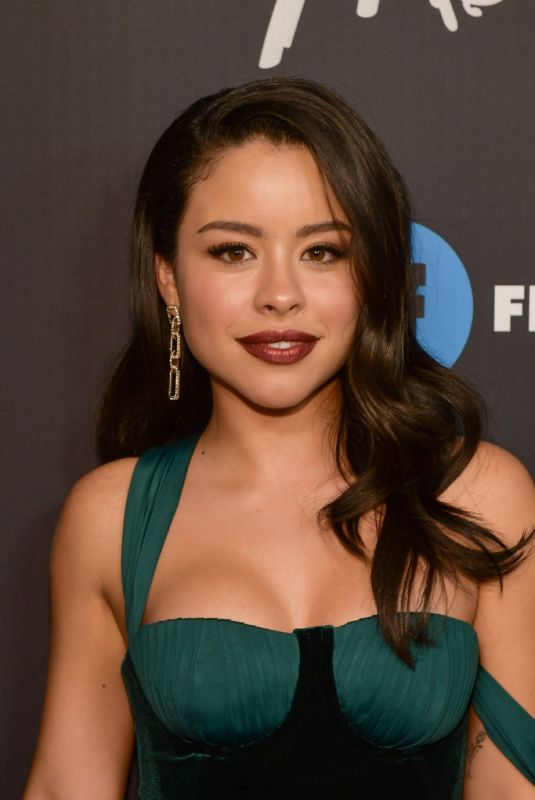 CIERRA RAMIREZ at Good Trouble Premiere in Los Angeles 01/08/2019