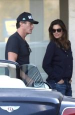 CINDY CRAWFORD and Rande Gerber at Sunlife Organics in Los Angeles 01/19/2019