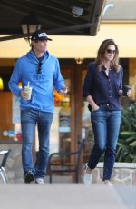 CINDY CRAWFORD and Rande Gerber at Sunlife Organics in Los Angeles 01/19/2019