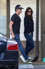 CINDY CRAWFORD and Rande Gerber at Sunlife Organics in Los Angeles 01/19/2019