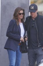 CINDY CRAWFORD and Rande Gerber Leaves Cafe Habana in Malibu 01/09/2019