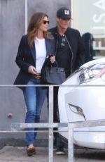 CINDY CRAWFORD and Rande Gerber Leaves Cafe Habana in Malibu 01/09/2019