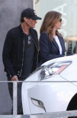 CINDY CRAWFORD and Rande Gerber Leaves Cafe Habana in Malibu 01/09/2019
