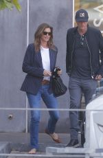 CINDY CRAWFORD and Rande Gerber Leaves Cafe Habana in Malibu 01/09/2019