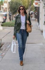 CINDY CRAWFORD Out Shopping in West Hollywood 01/11/2019