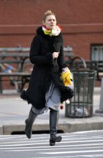 CLAIRE DANES Out and About in New York 01/15/2019