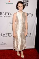 CLAIRE FOY at Bafta Tea Party in Los Angeles 01/05/2019