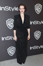 CLAIRE FOY at Instyle and Warner Bros Golden Globe Awards Afterparty in Beverly Hills 01/06/2019